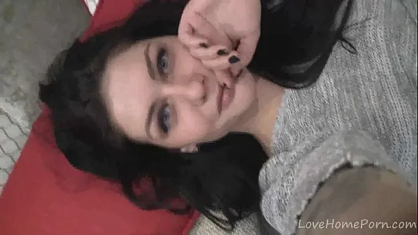 Big Girl in a gray shirt shows her tits best Videos