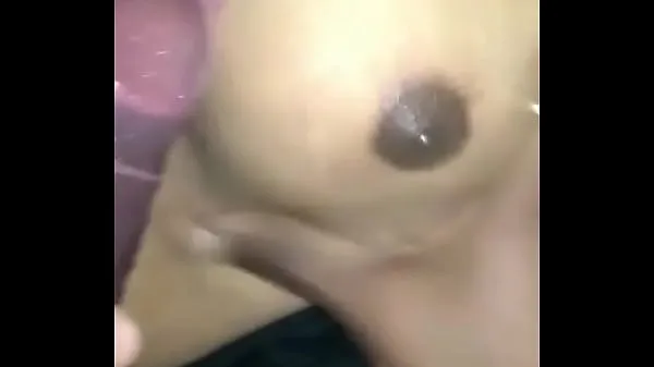 Indian crossdresser having boobjob
