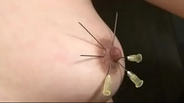 Big japan BDSM piercing nipple and electric shock best Videos