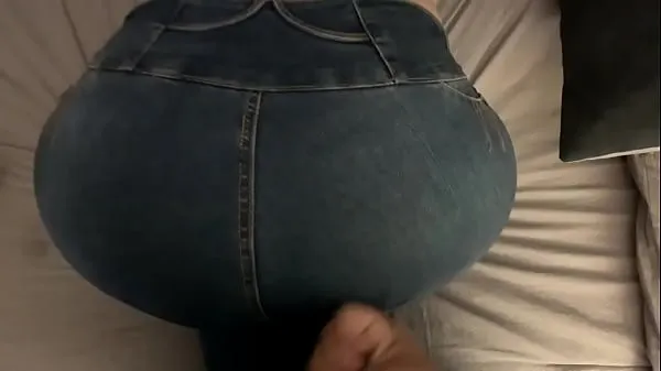 Big I cum in my wife's pants with a tremendous ass best Videos
