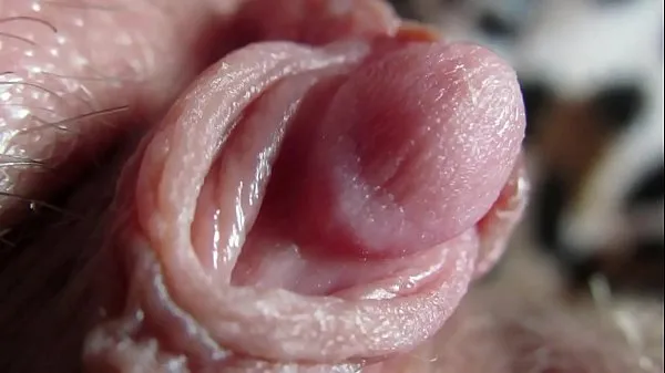 Big Extreme close up on my huge clit head pulsating best Videos