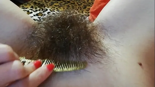 Big Hairy bush fetish videos the best hairy pussy in close up with big clit best Videos