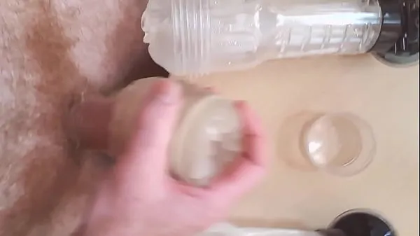 Wielkie Testing transparent Fleshlight vaginas with suction cups najlepsze filmy