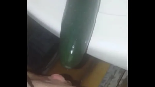 بڑے I put a 24 cm cucumber part (2 بہترین ویڈیوز