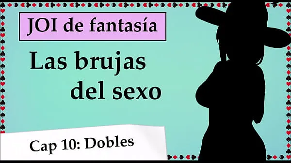 A witch wants double penetration. Can you help her? Spanish vaz JOI