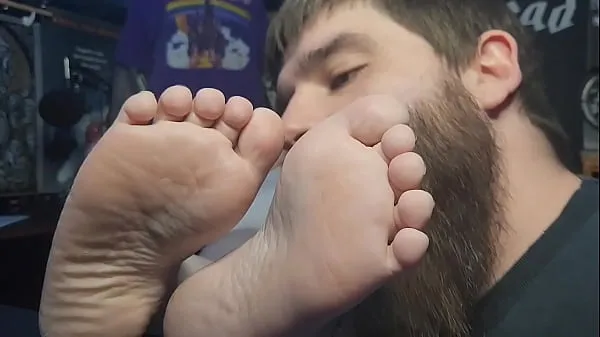 Big BBW ignoring Foot Sucking Toes and Licking Feet best Videos