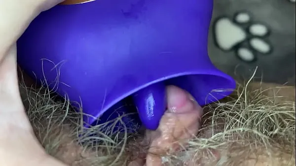 Big Extreme closeup big clit licking toy orgasm hairy pussy best Videos