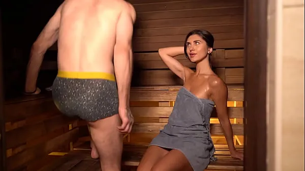 Veľké It was already hot in the bathhouse, but then a stranger came in najlepšie videá