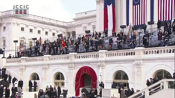大Lady Gaga Sings The National Anthem At Joe Biden's Inauguration 2021最好的视频